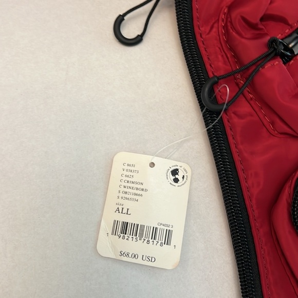 FREE PROPLE MOVEMENT RENEGADE SLING BAG RED NEW WITH TAGS - Picture 6 of 14